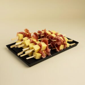 Rohschinken-Käse Spiesse