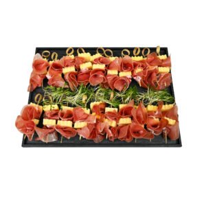 Rohschinken-Käse Spiesse