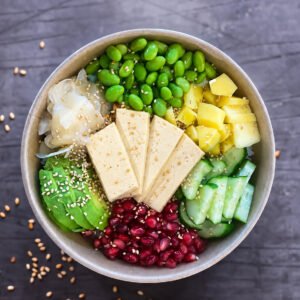 Poké Bowl Teriyaki Tofu
